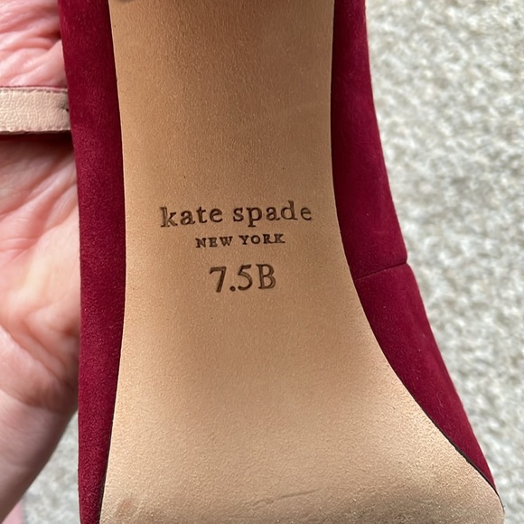 Mara Seude Mary Jane Pumps in Red Wine - Picture 8 of 15